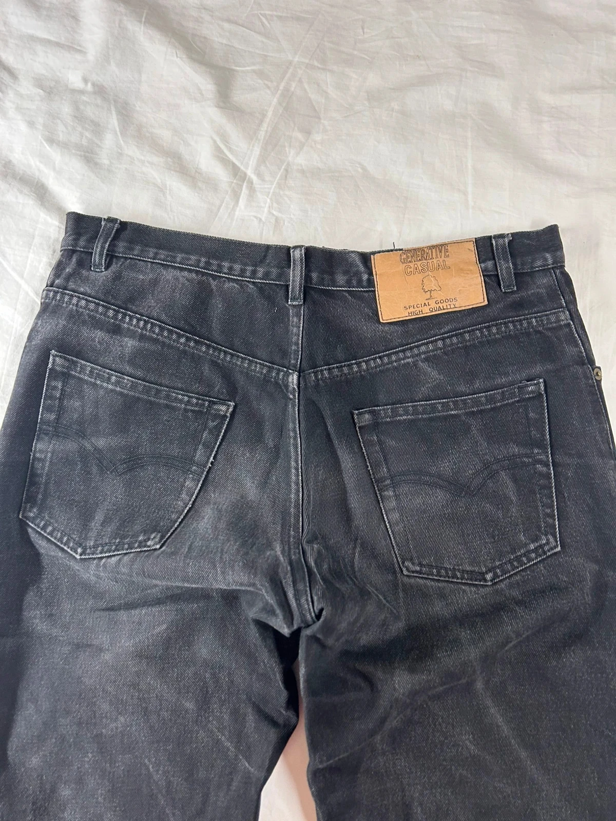 Zwarte rechte jeans generative casual – photo 11
